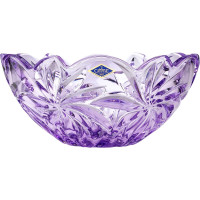 Фруктовниця фіолет 280 мм Bohemia Flora Amethyst 6KG79 72T30 280 F