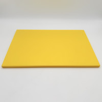 Дошка обробна HDPE-500  HACCP Жовта 450*300*12 MM