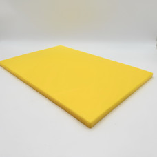 Доска разделочная HDPE-500 HACCP Желтая 450*300*20 MM