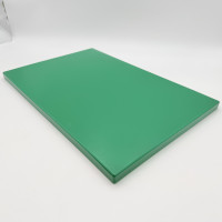 Доска разделочная HDPE-500 HACCP Зеленая 600*400*18 MM