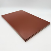 Доска разделочная HDPE-500 HACCP Коричневая 600*400*18 MM