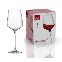 Набір із чотирьох келихів для вина Rona Charisma Original  650 мл Словаччина ID_493