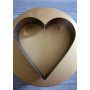 Форма для випікання Серце велике кондитерське серце 20х4,5 см Cake Baking Іспанія