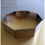 Форма для выпечки Восьмиугольник большой кондитерский многоугольник 20х4,5 см Cake Baking Испания