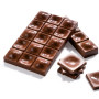 Форма для шоколада шоколадна плитка або шоколадні цукерки 24 шт по 4 г Martellato Італія MA6001