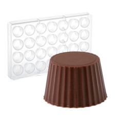 Форма для шоколадных конфет пралине Корзинка 28 шт по 12 г Martellato Италия MA1002