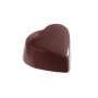 Форма для шоколадних цукерок Серце високе плоске серія Valentine 24 шт. по 15 г Chocolate World Бельгія 1214 CW_FD