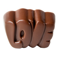 Форма для шоколадних цукерок Love 24 штуки 10,5 г Chocolate World Бельгія 1744 CW_FD