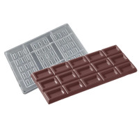 Форма для шоколада Шоколадная плитка 3 шт по 47 г Chocolate World Бельгия 2109 CW_FD