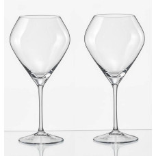 Набор 2 бокала для вина бокала для двоих 620 мл Bohemia Чехия ED1038