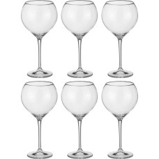 Набор бокалов для вина Carduelis (Cecilia) Original 640 мл 6 штук Bohemia Чехия ED1047