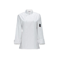 Жіночий кухарський кітель білий розмір S Winco  UNF-7WS