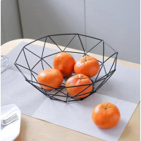 Фруктовниця DecorArt "Підвійна" 23x14 см чорний