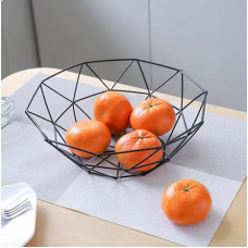 Фруктовниця DecorArt "Підвійна" 23x14 см чорний