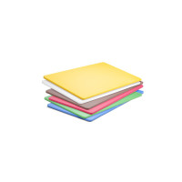 Набір обробних дощок HACCP GN 1/1, 6 кольорів, 530x325 мм, Hendi 826676