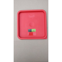 Кришка для контейнера Gastro Plast, червона, 235х235 мм (GSPPL-006R)