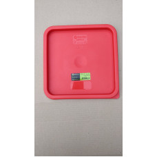 Кришка для контейнера Gastro Plast, червона, 235х235 мм (GSPPL-006R)