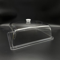 Крышка для подноса GN 1/2 Gastro Plast, поликарбонат, прозрачная (GF-0012/W_AS)