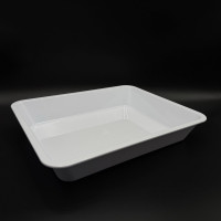 Гастроемкость GN 1/2, глубина 50 мм, белый поликарбонат Gastro Plast GNP-001250SW/W