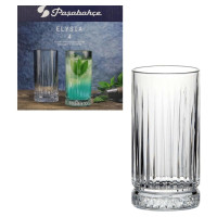 Набір склянок високих Elysia 280мл 4 шт Pasabahce 520125