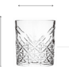 Набір склянок для віскі Оксфорд 340мл 6шт Helios DSKB033-2(5504)