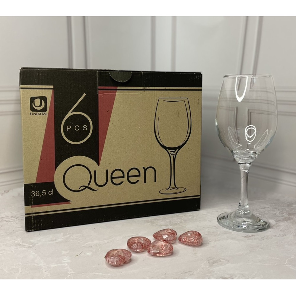 Набор бокалов для вина Queen 365мл 6шт 94516-BX6