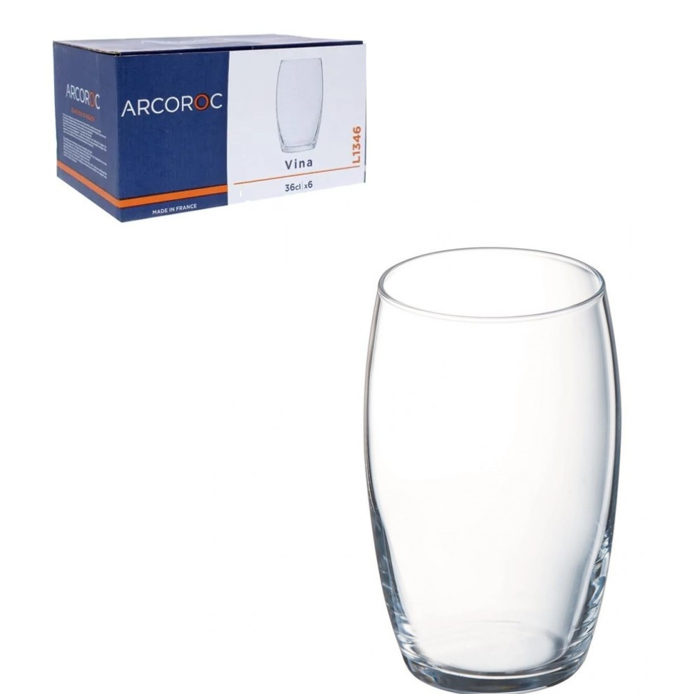 Набор стаканов Vina 360мл 6шт Arcoroc L1346