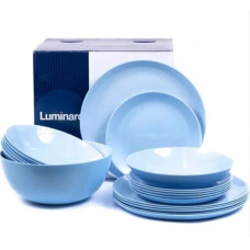 Сервіз столовий Diwali Light Blue 19 предметів Luminarc P2961 склокераміка