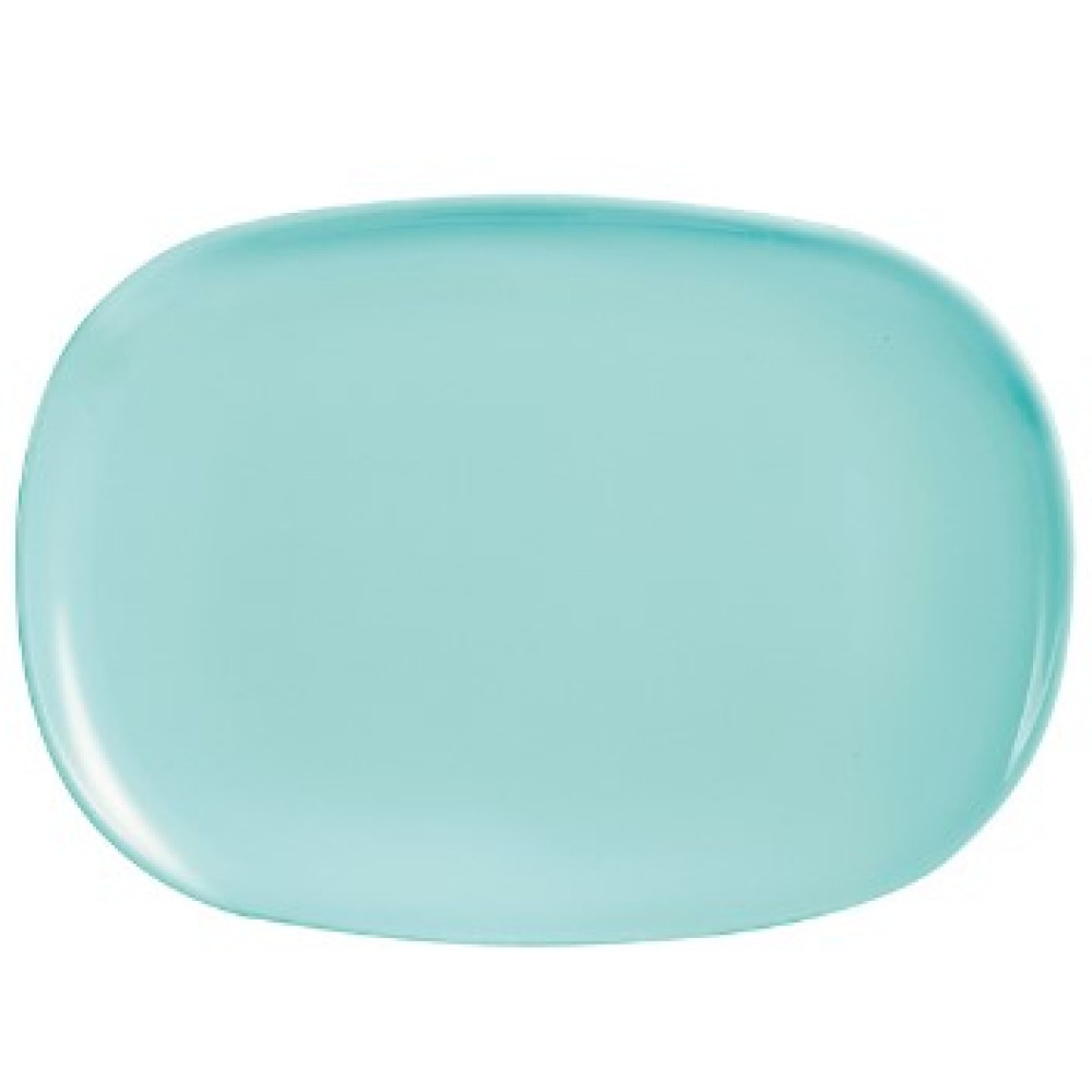 Блюдо Diwali Light Turquoise 340х240мм овальне Luminarc P9797