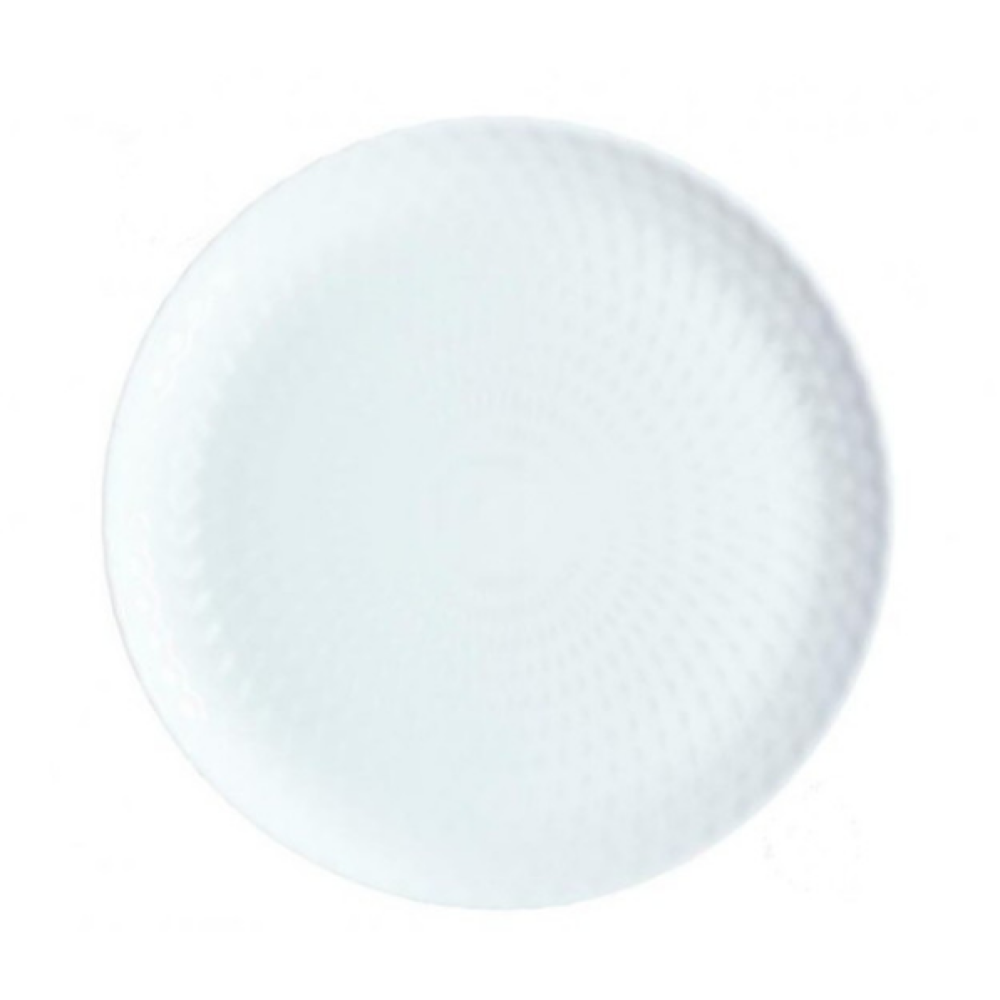 Тарілка обідня Pampille White 250мм Luminarc Q4655