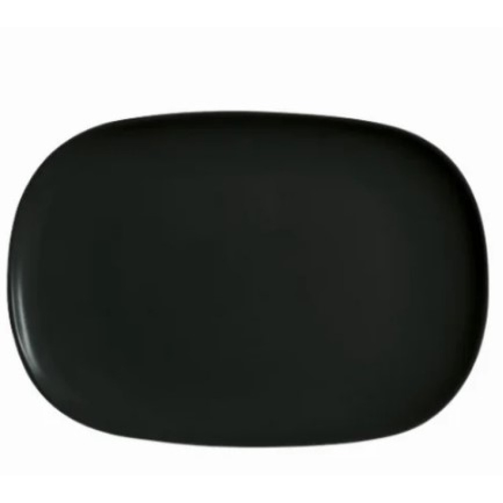 Блюдо овальне Diwali Black 340х240мм Luminarc V2342