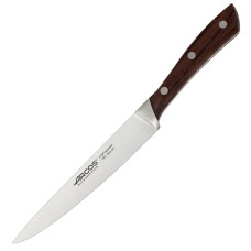 Нож кухонный 160 мм коричневая рукоятка Natura 155310 Испания Arcos