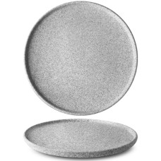 Тарелка 29 см без глазировки, цвет светло-серый, серия "Granit" G.Benedikt Чехия G1Q2129_FD