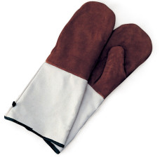 Перчатки пекарские кожаные термостойкие пара (2 шт.) до 250 °С 450x150 мм Martellato Италия GL 2_FD