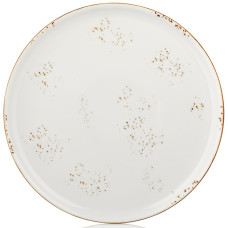 Тарелка для пиццы 32 см, цвет белый (Elegance), серия "Harmony" By Bone Турция HA-EL-ZT-32-PZT_FD