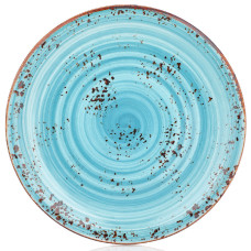 Тарелка круглая 19 см, цвет голубой (Infinity), серия "Harmony" By Bone Турция HA-IN-ZT-19-DZ_FD