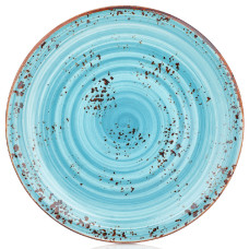 Тарелка круглая 21 см цвет голубой Infinity серия Harmony HA-IN-ZT-21-DZ Турция By Bone