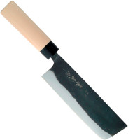 Нож с односторонней заточкой Nakiri black 165 мм серия "KANEYOSHI" Yaxell Япония 30569_FD