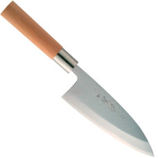 Нож с односторонней заточкой Deba 150 мм серия "KANEYOSHI" Yaxell Япония 30991_FD
