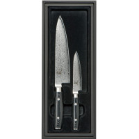 Набір японських ножів подарунковий дамаська сталь серія RAN 36000-902  Японія Yaxell