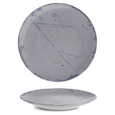 Тарілка кругла 24 см серія Isabelle декор Stone Blue ISC2124-K0008  Чехія G.Benedikt