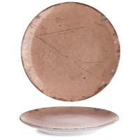 Тарелка круглая 27 см серия Isabelle декор Stone Ginger ISC2127-K0009 Чехия G.Benedikt
