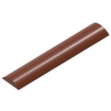 Форма для шоколада Круглый батончик 125х24 мм 6 мм 8 шт по 14 г 0243 CF Бельгия Chocolate World