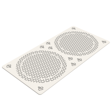 Форма силиконовая d140-180 h3 мм (2x55 мл) Италия