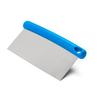 Скребок 20х11,5 см н/ж, ручка из пластика Италия