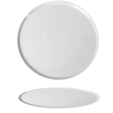 Тарелка для пиццы фарфоровая 320мм HVIP HR1195 белая
