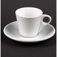 Набір кавовий 2 предмети чашка 60мл та блюдце HVIP HR1306 порцеляна
