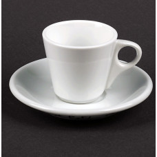 Набір кавовий 2 предмети чашка 60мл та блюдце HVIP HR1306 порцеляна