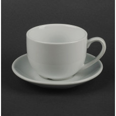 Набор чайный 2 предмета чашка 250мл и блюдце HVIP HR1317 фарфор