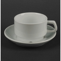 Набор чайный 2 предмета чашка 250мл и блюдце HVIP HR1300 фарфор